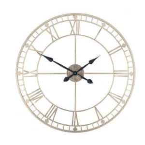 Antique Gold Wall Clock