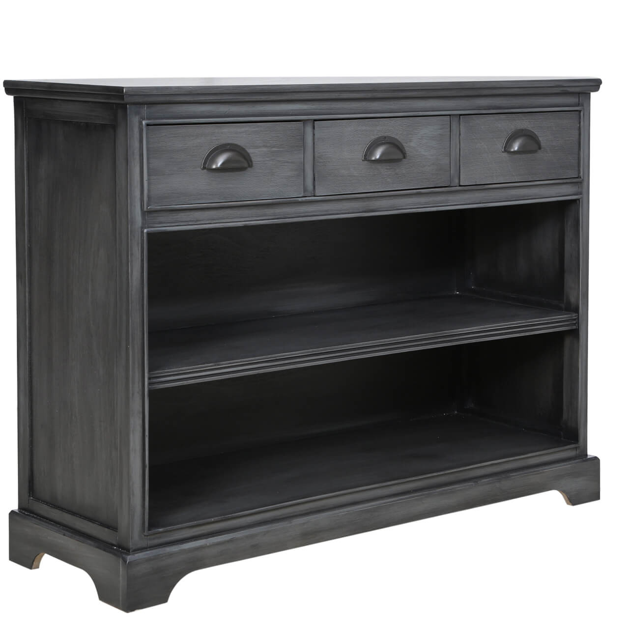 York Grey Shelf Unit No5a Interiors