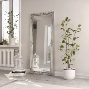 Silver Bevelled Glass Mirror