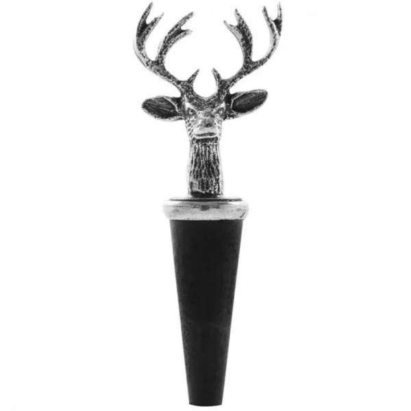 Piper Pewter Stag Bottle Stopper