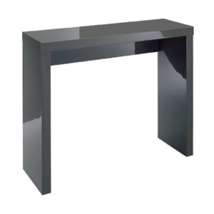 Perla Charcoal Console Table
