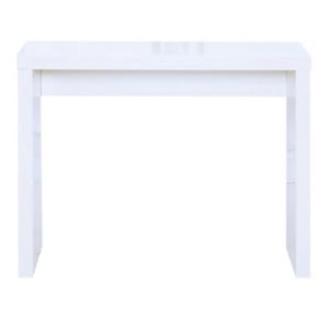 Perla White Gloss Console Table