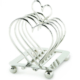 A heart shaped toast rack to place slices of toast on