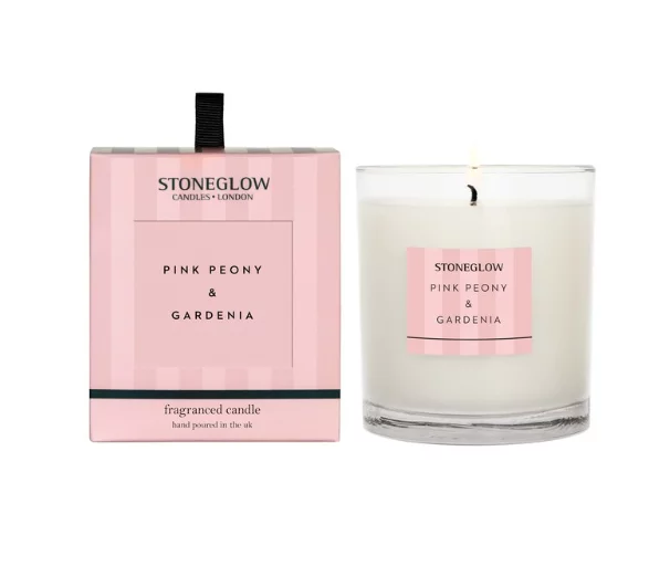Pink Peony & Gardenia Candle