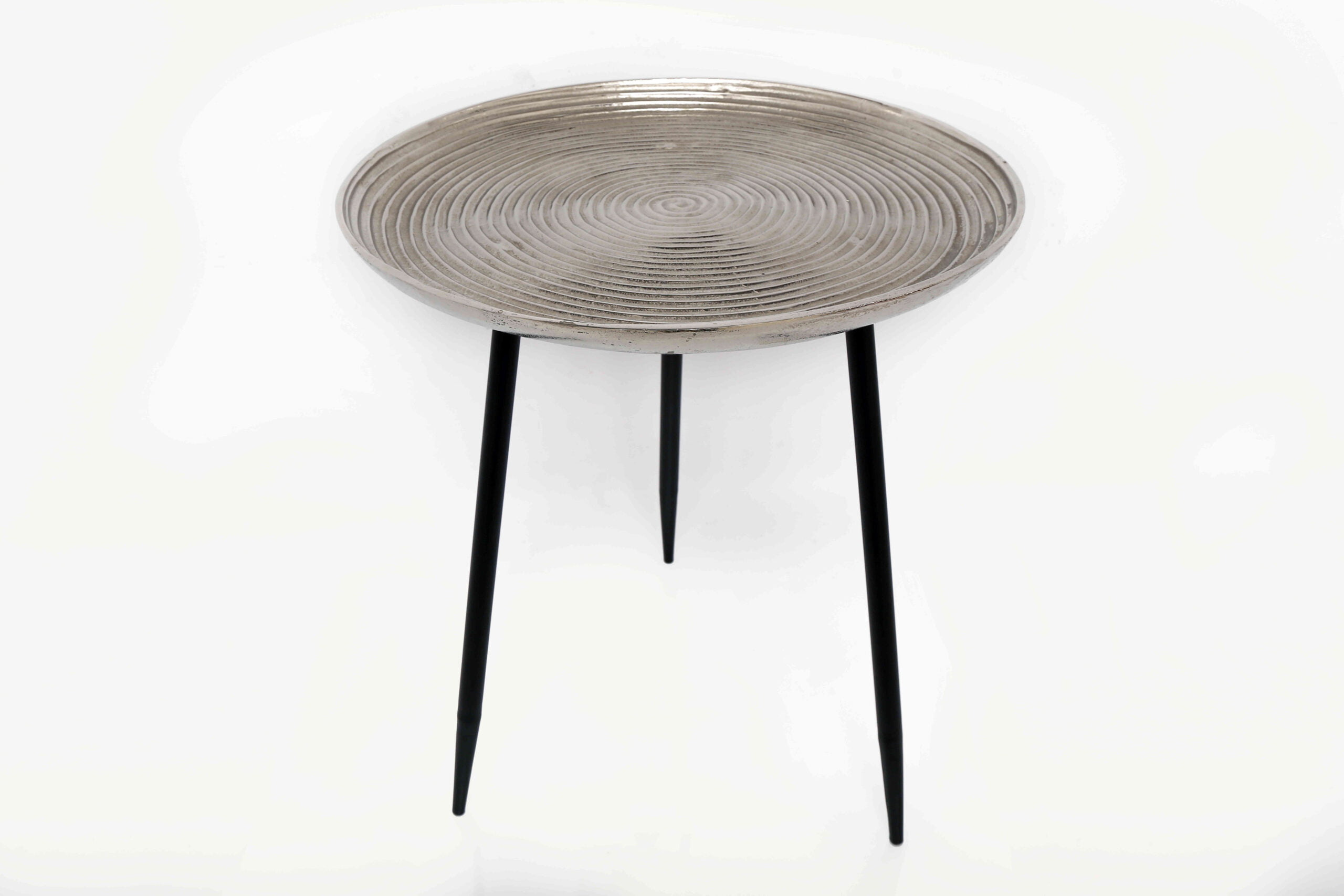 Mae Silver Effect Side Table