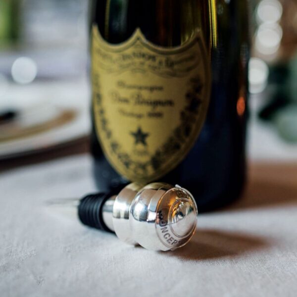 Elegance Silver Wine Bottle Stopper