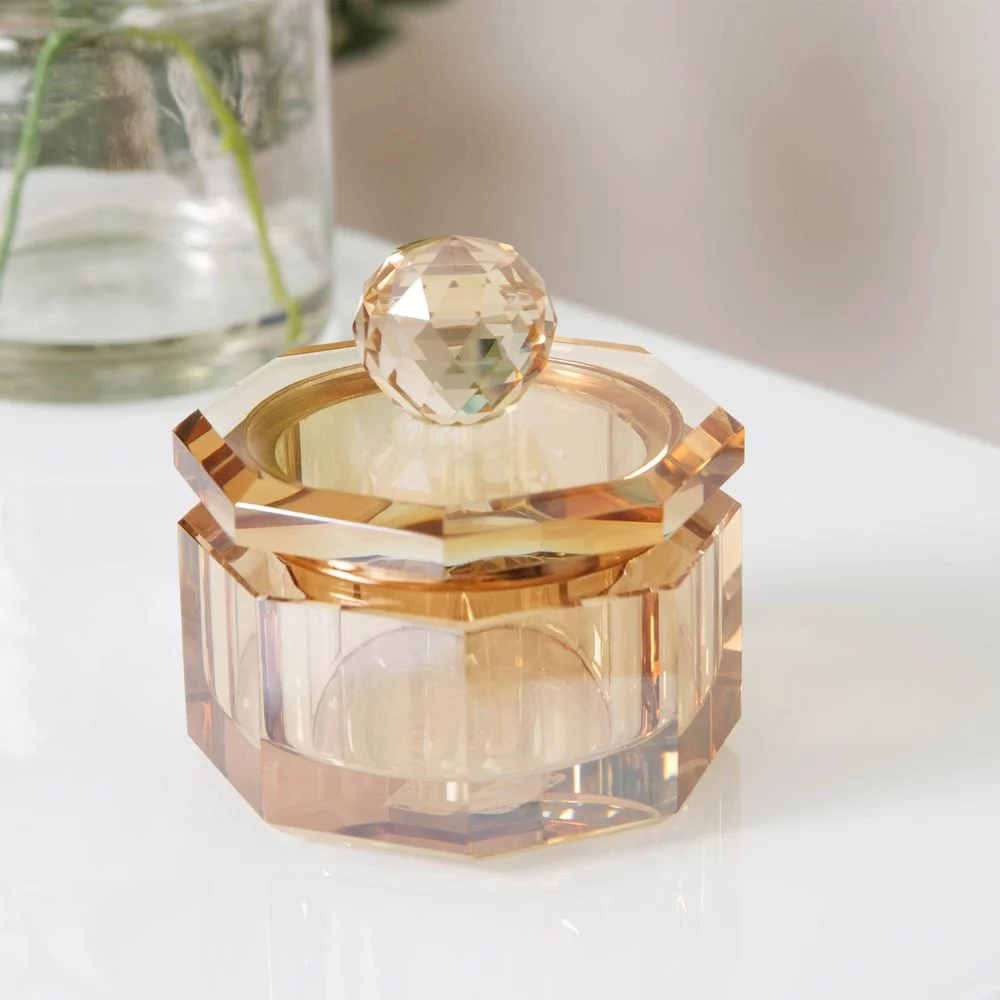 Estelle Champagne Jewellery Box