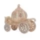 Gold & Silver Glitter Princess Carriage