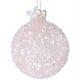 Pink Pearl Glass Bauble