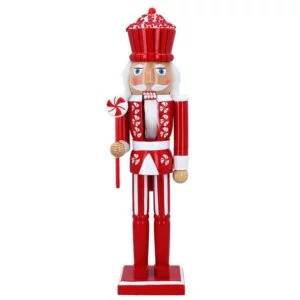 Red & White Nutcracker