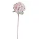 Faux Pink & Grey Hydrangea