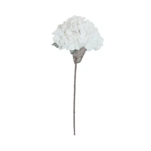Faux Soft White Hydrangea