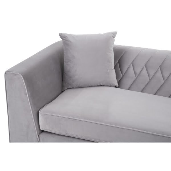 Signature Rhapsody Grey Three Seater Sofa
