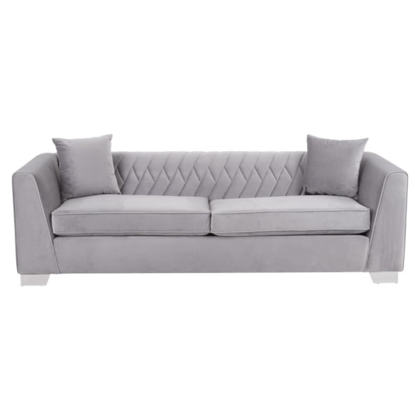 Signature Rhapsody Grey Three Seater Sofa