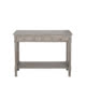 York Taupe Three Drawer Console Table