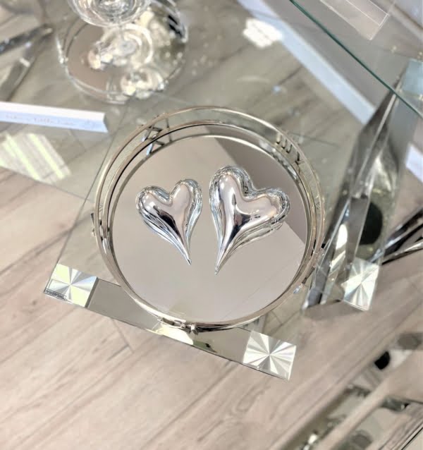 Silver Decorative Heart - Two Sizes!
