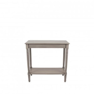 Taupe Pine Console Table