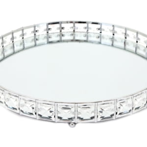 Hampton Mirror/Beads Tray 31cm