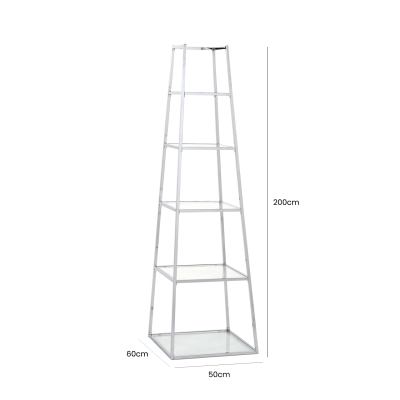 Adele Glass Ladder Display Unit