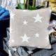 Taupe Starry Cushion