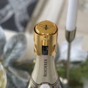 Gold Bee Prosecco Bottle Stopper