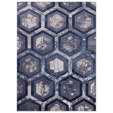 Aurora Hexagon Rug AU19