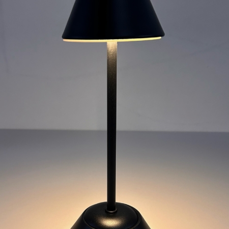 Black USB Rechargeable lamp