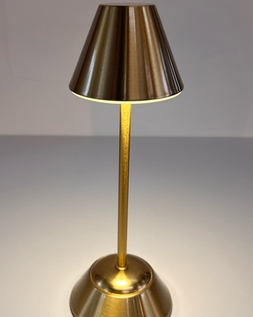 Bronze USB rechargeable lamp 1